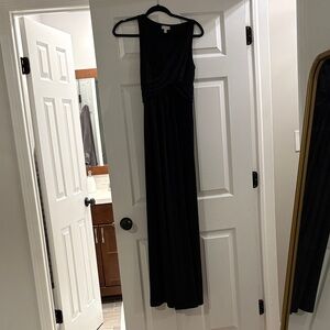 A PEA IN THE POD BLACK MATERNITY DRESS